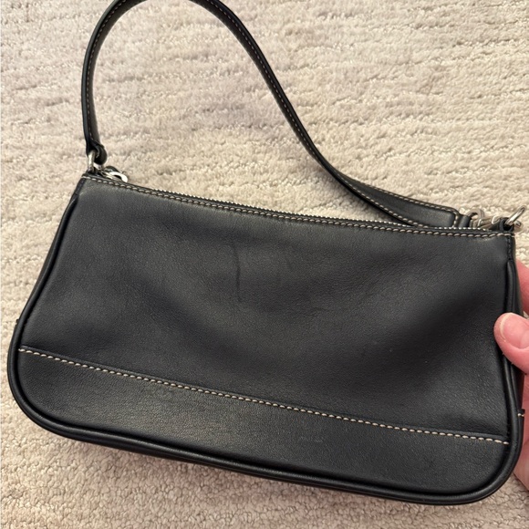 Coach y2k Black Demi Leather Shoulder Bag - Picture 8 of 10